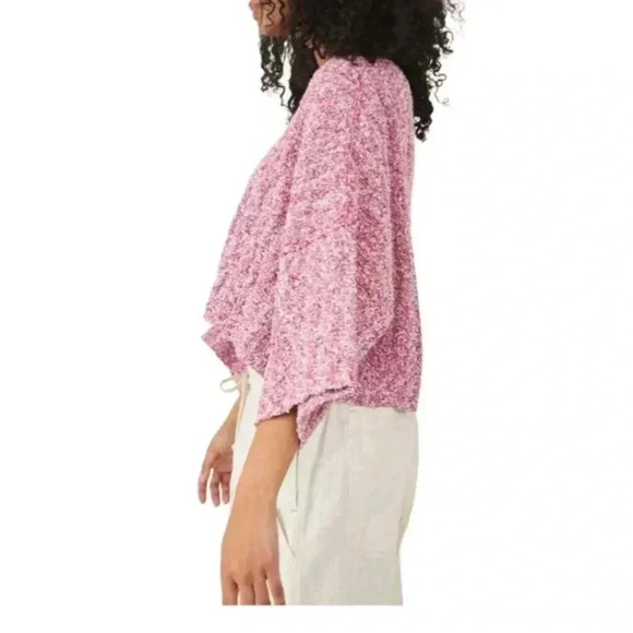🆕 Free People Good Day Pullover Short Sleeve
Cropped Sweater Pink Rose🆕 - Picture 4 of 13